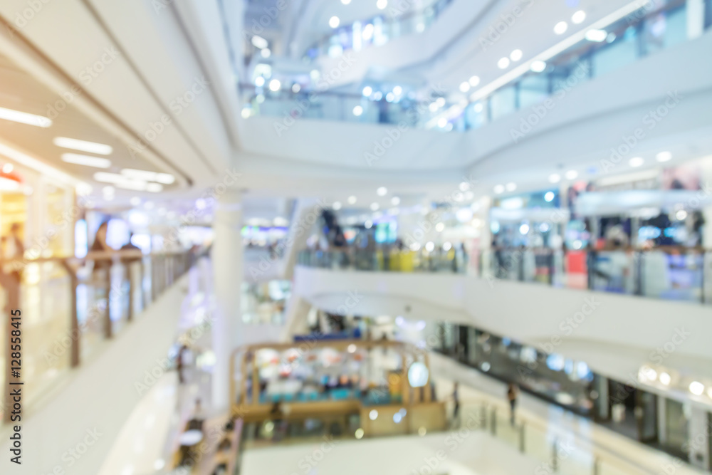 blur background image of shopping mall or department store with blur background image of shopping mall or department store with