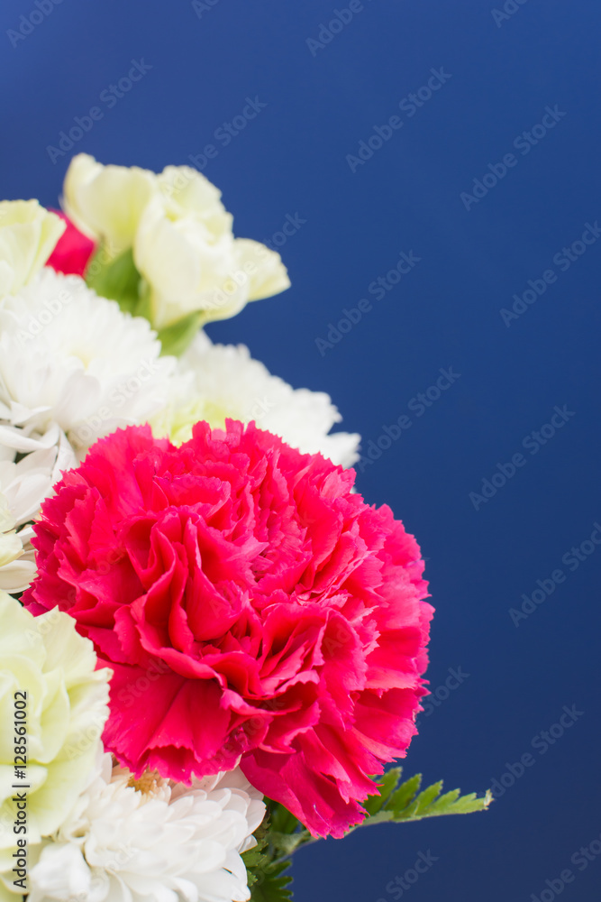 vertical bouquet flowers wedding on blue screen. vertical bouquet flowers wedding on blue screen.
