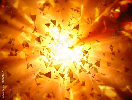 Abstract Glowing Background