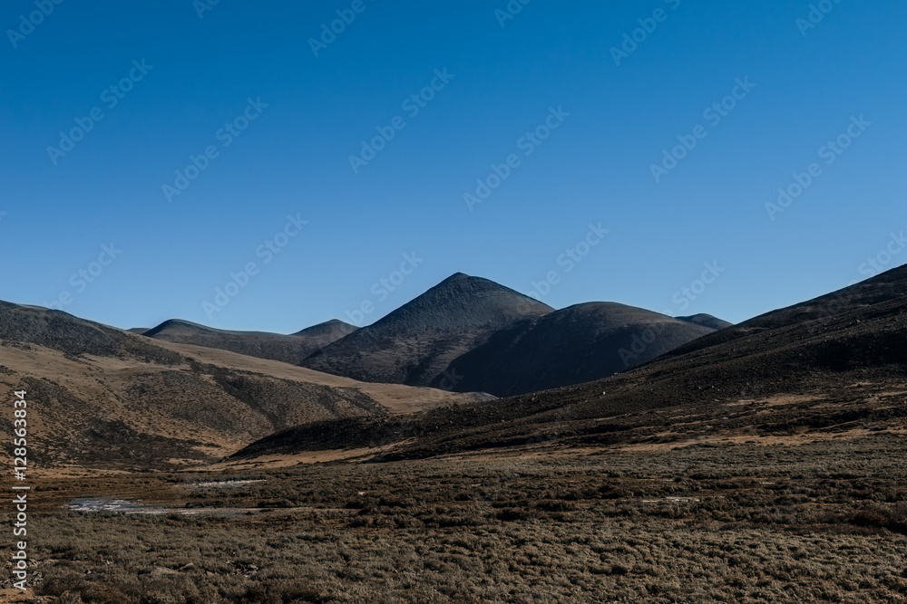 Road trip with Mountain view in Sichuan Province, China. Road trip with Mountain view in Sichuan Province, China.