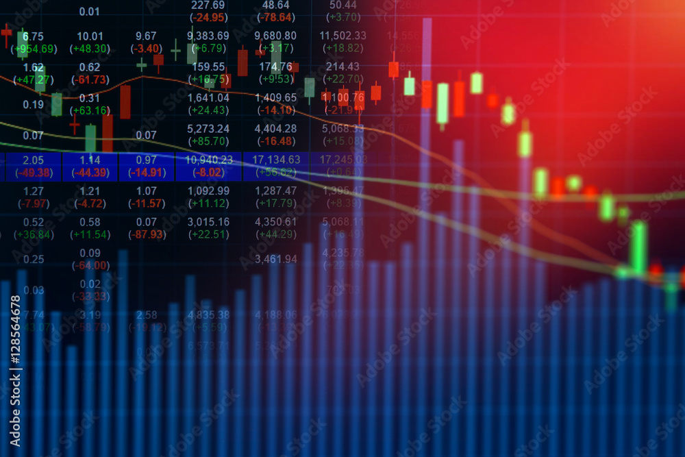 Stock market on display, Stock market on display,