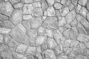 Fototapete Steine gray stone wall texture background  © prapann