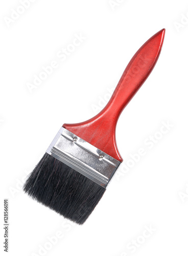 Paint brush isolated on white background