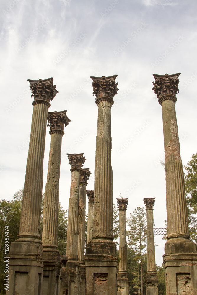 Windsor Ruins pillars
