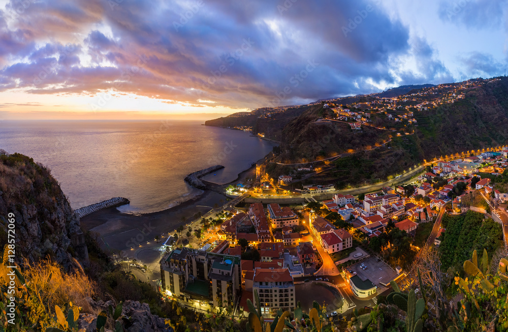 Town Ribeira Brava - Madeira Portugal