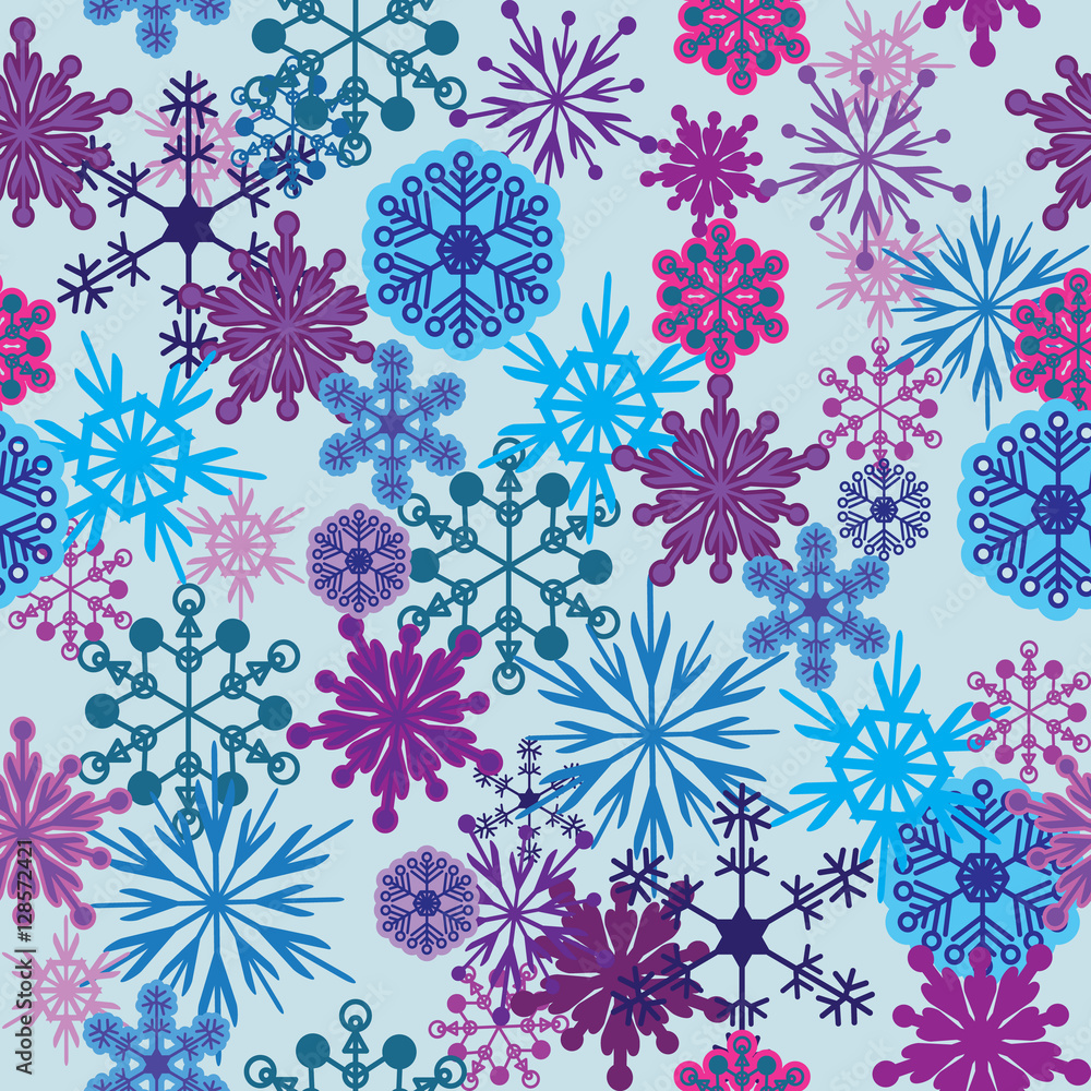 seamless pattern of snow background seamless pattern of snow background