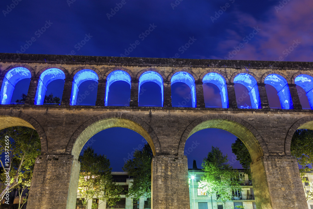 Saint Clement Aqueduct in Montpellier