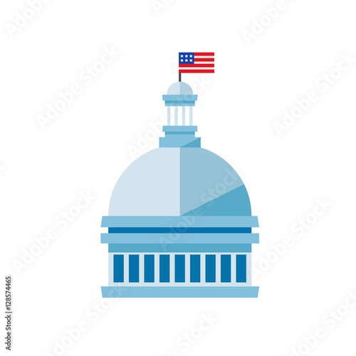 White House Vector Icon