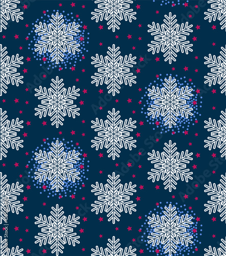 Christmas seamless pattern