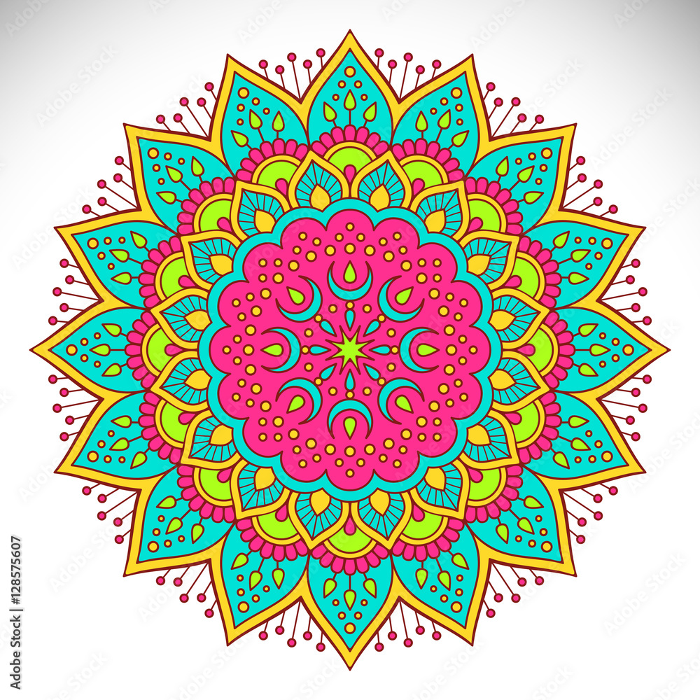 Vector indian Mandala Vector indian Mandala
