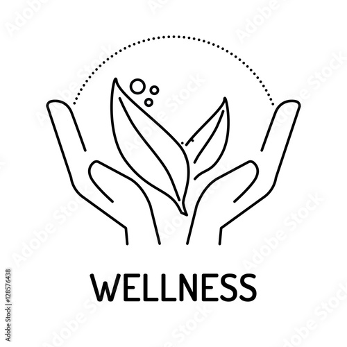 WELLNESS Line icon