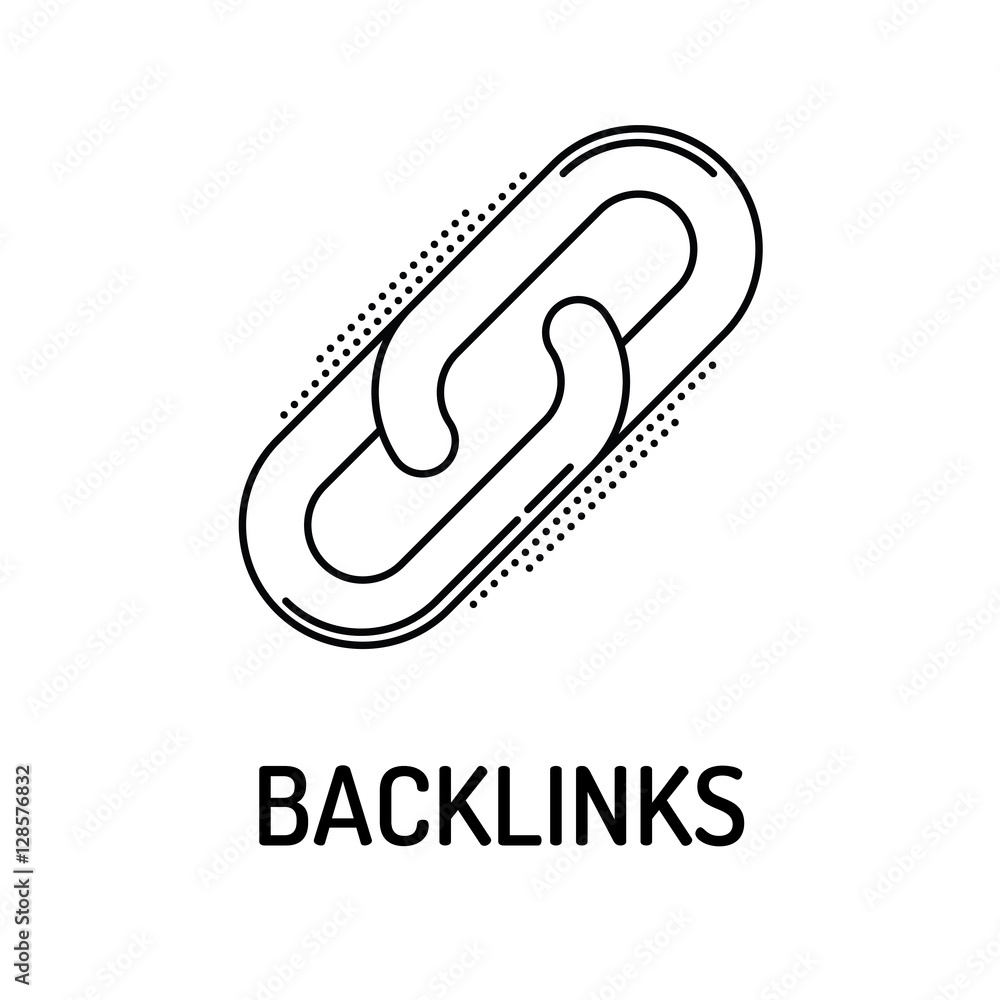BACKLINKS Line icon BACKLINKS Line icon
