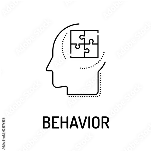 BEHAVIOR Line icon