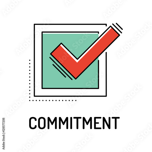 Commitment Line Icon