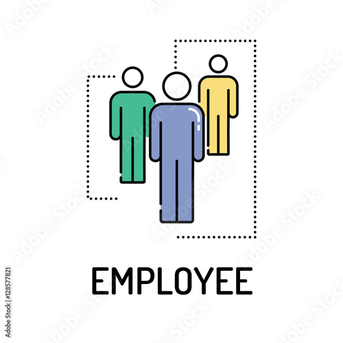 EMPLOYEE Line icon