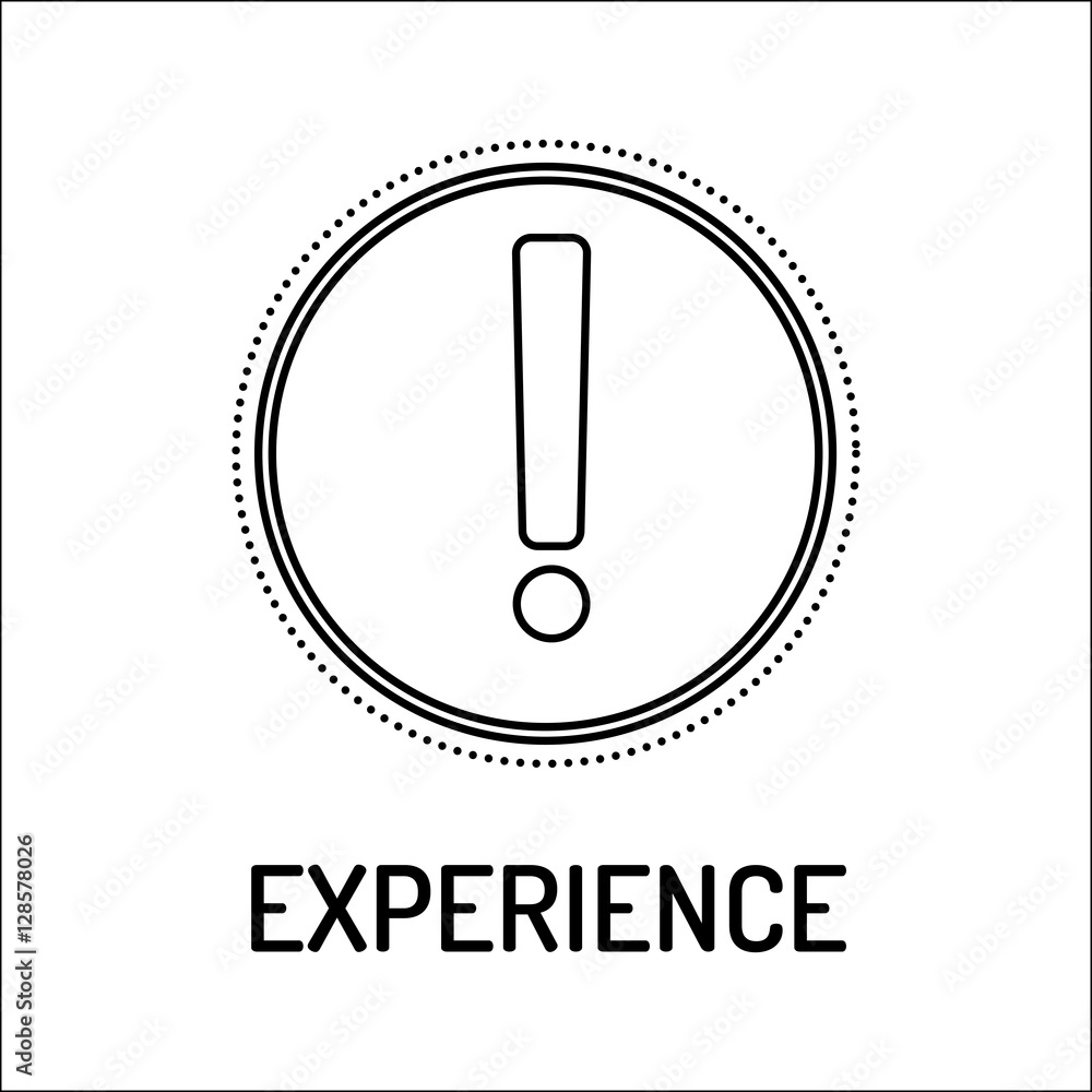 Experience Line Icon Experience Line Icon