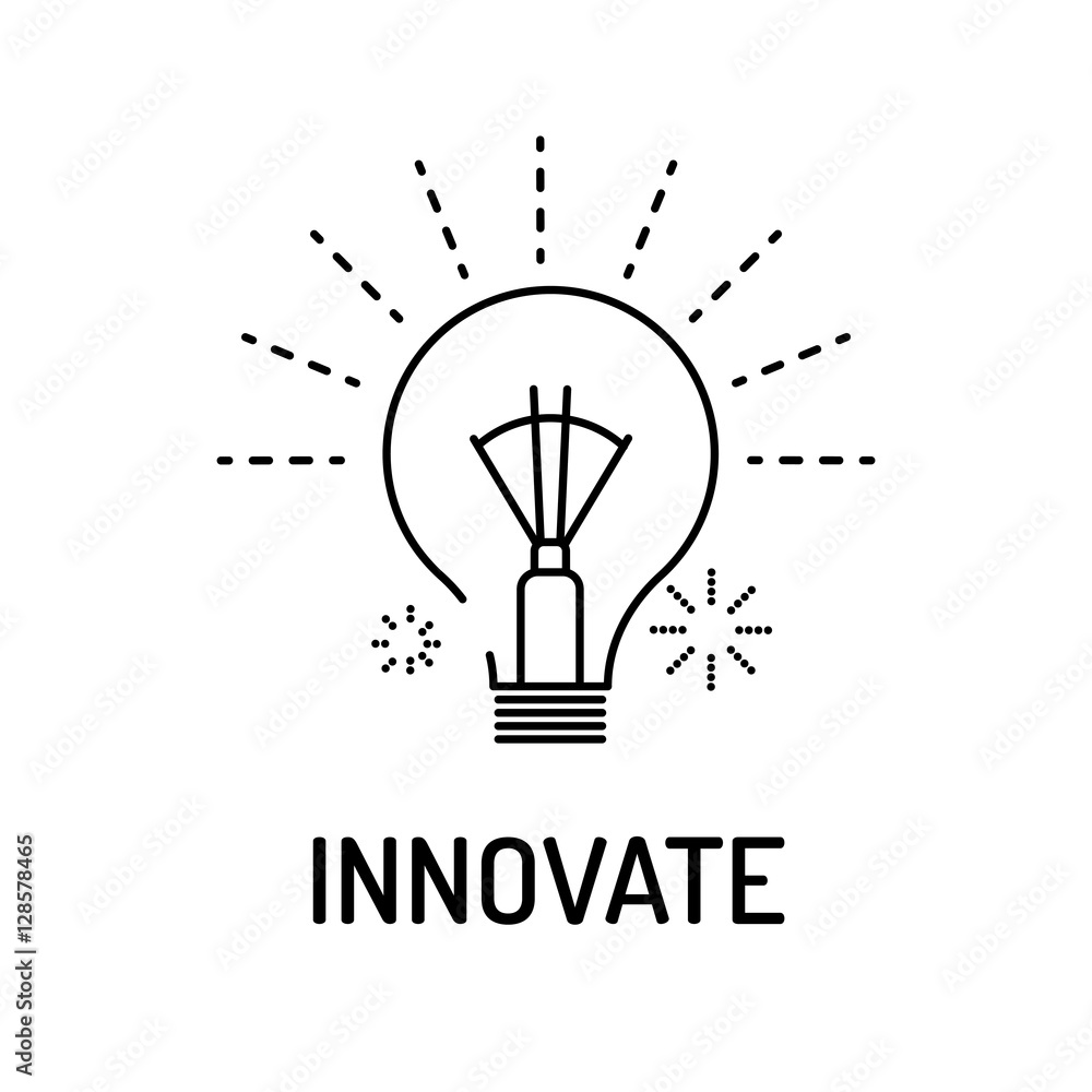 Innovate Line Icon Innovate Line Icon