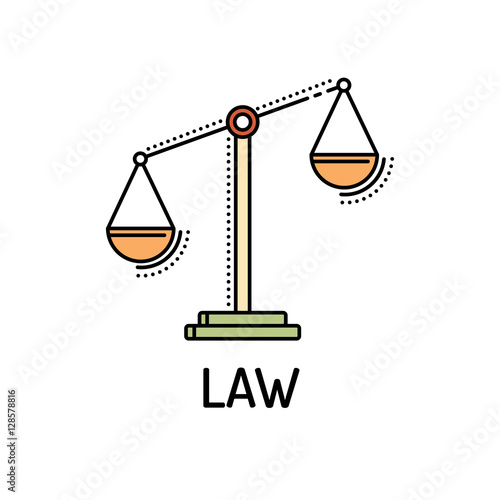 LAW Line Icon