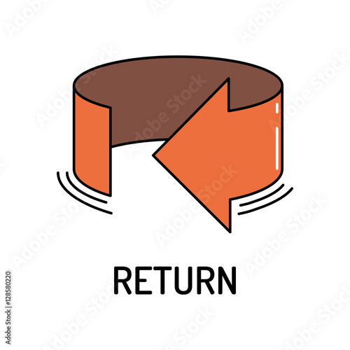 Return Line Icon