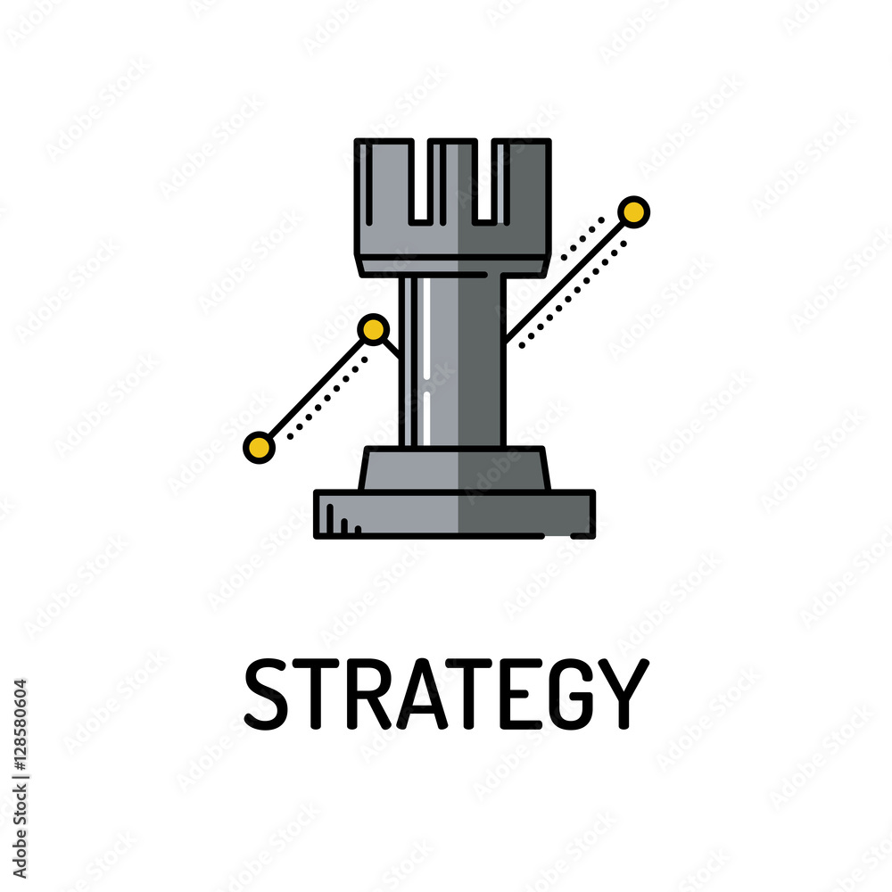 STRATEGY Line icon STRATEGY Line icon