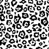 seamless pattern with imitation leopard coloration