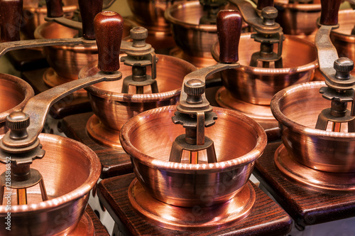 bronze coffee grinders
