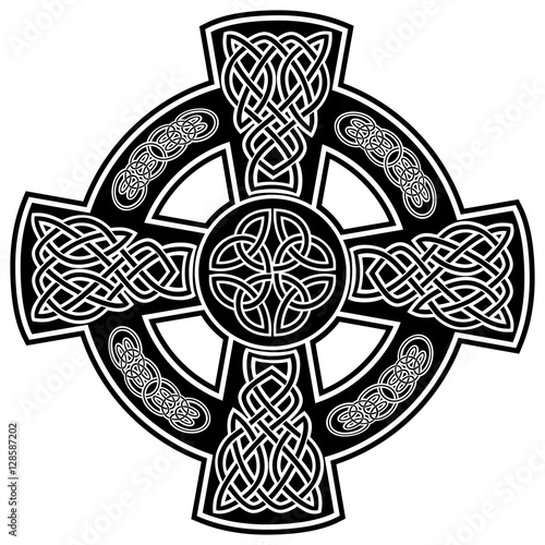 Vector illustration sign celtic cross
