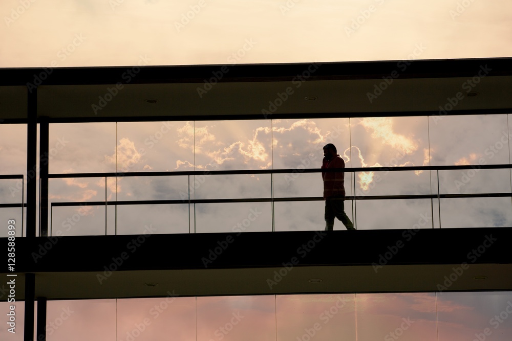 Fototapeta premium modern office man