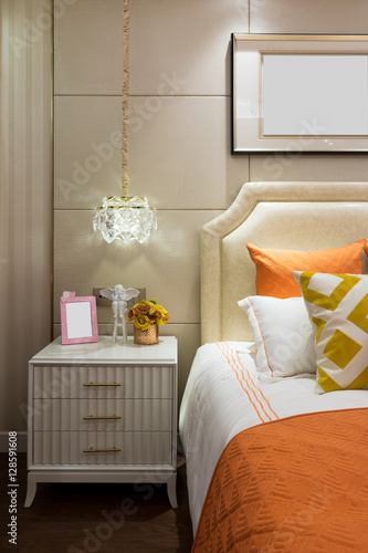 Wallpaper Mural interior of modern bedroom Torontodigital.ca