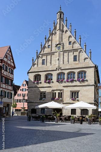 Das historische Rathaus von Weissenburg