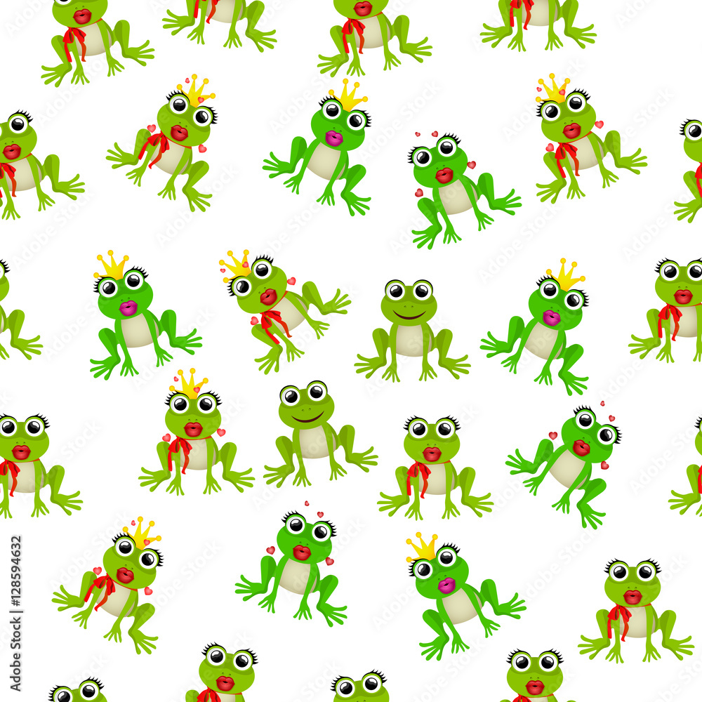 Obraz premium frog prince or princess