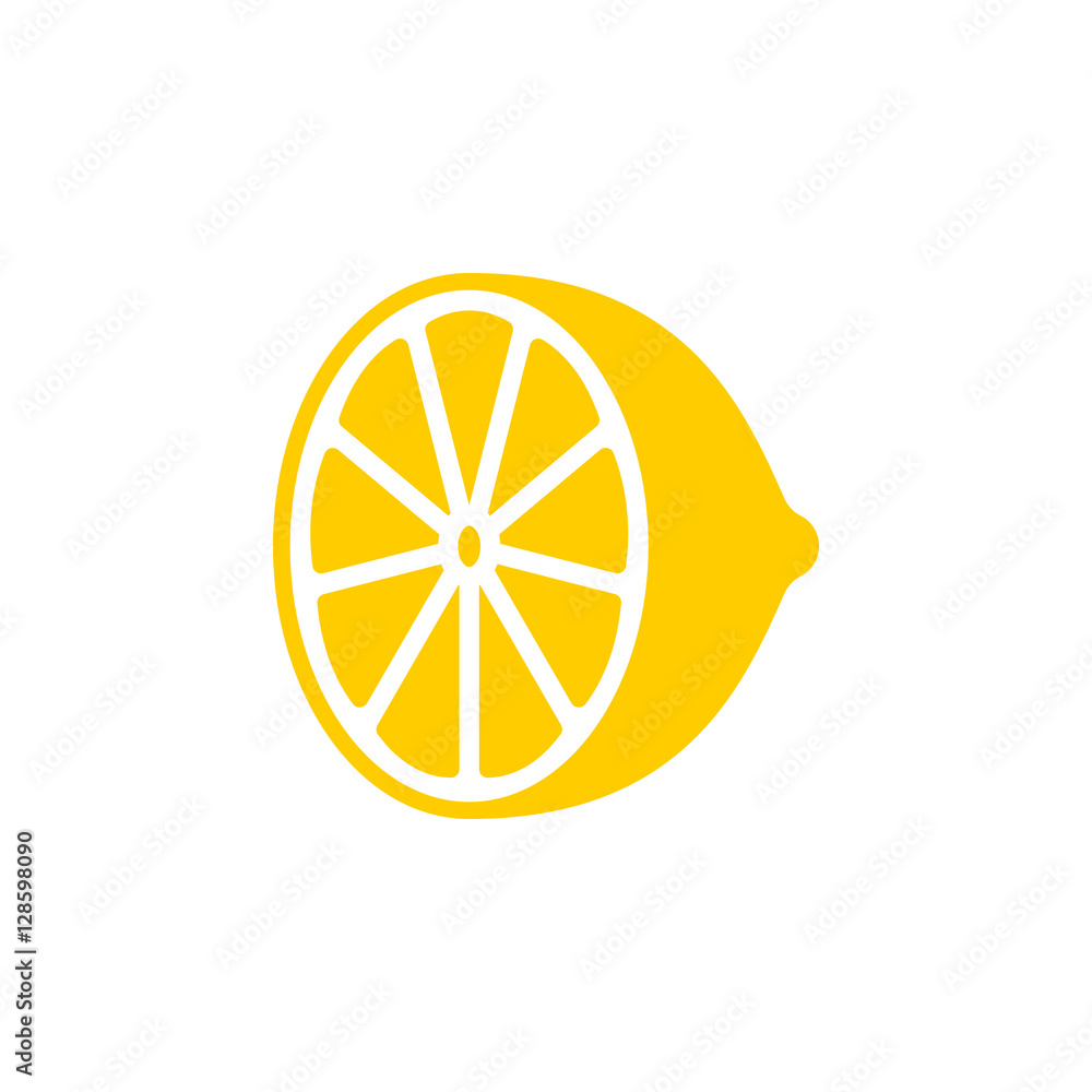 Lemon Icon Vector