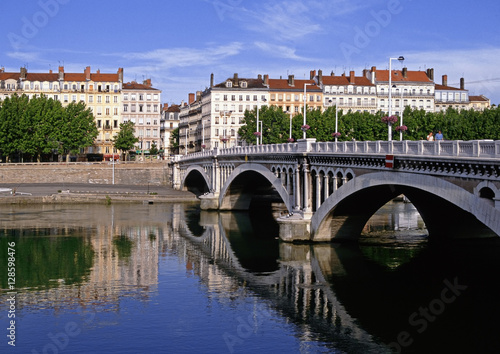river lyon city france © david hughes