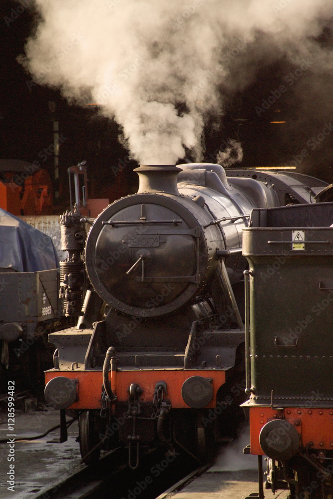 Naklejka premium severn valley railway station bridgnorth shropshire uk