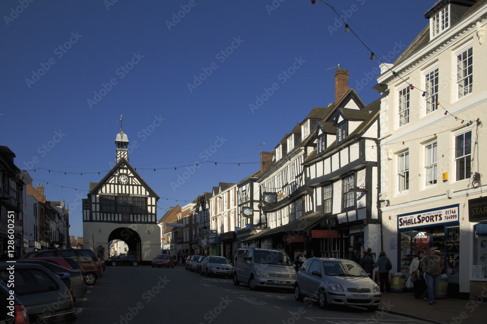 Fototapeta premium bridgnorth shropshire england uk