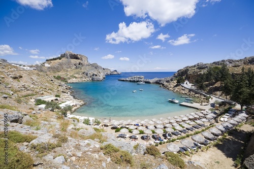 Saint Paul Bay, Rhodes, Greece
