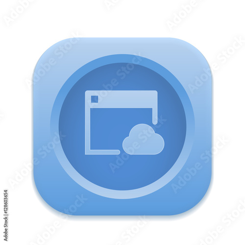  App Button - Round Square 