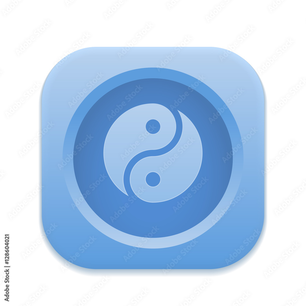  App Button - Round Square 