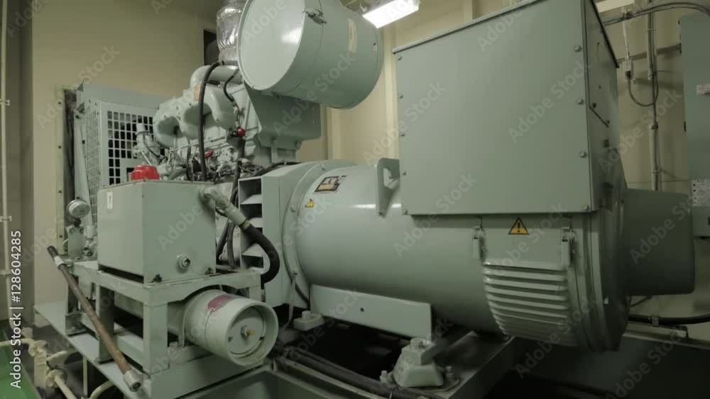 Emergency diesel generator of ship Emergency diesel generator of ship
