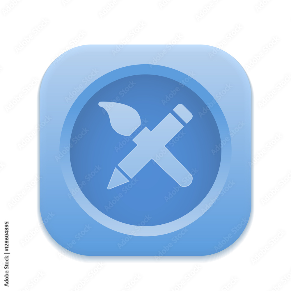 App Button - Round Square App Button - Round Square