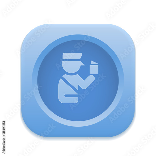      App Button - Round Square 