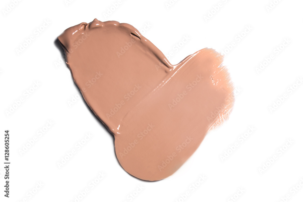 Fototapeta premium Isolated liquid foundation sample