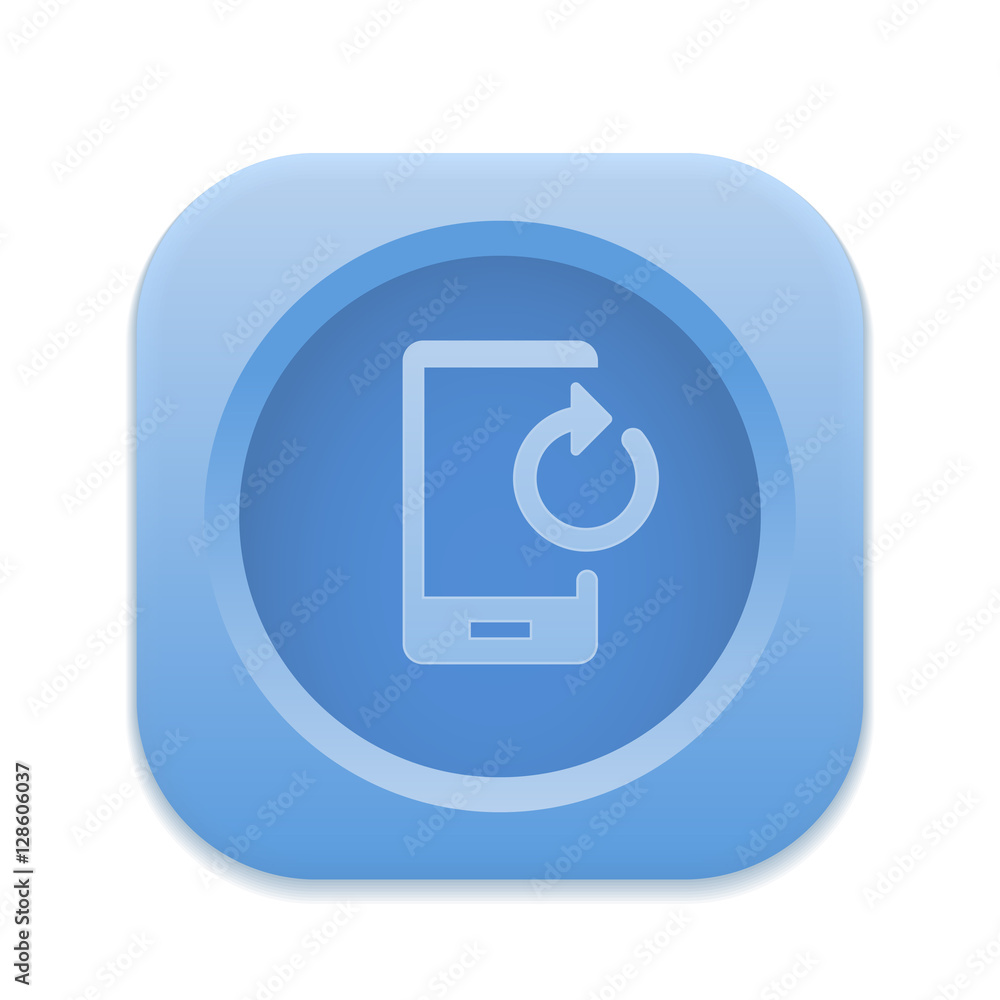 App Button - Round Square App Button - Round Square
