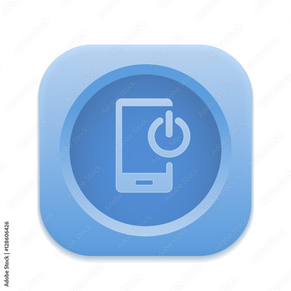 App Button - Round Square App Button - Round Square