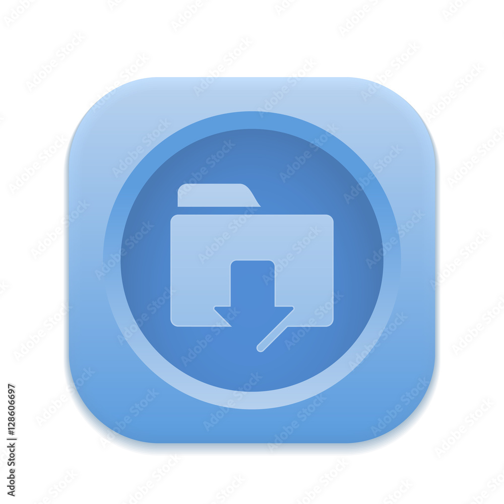 App Button - Round Square App Button - Round Square