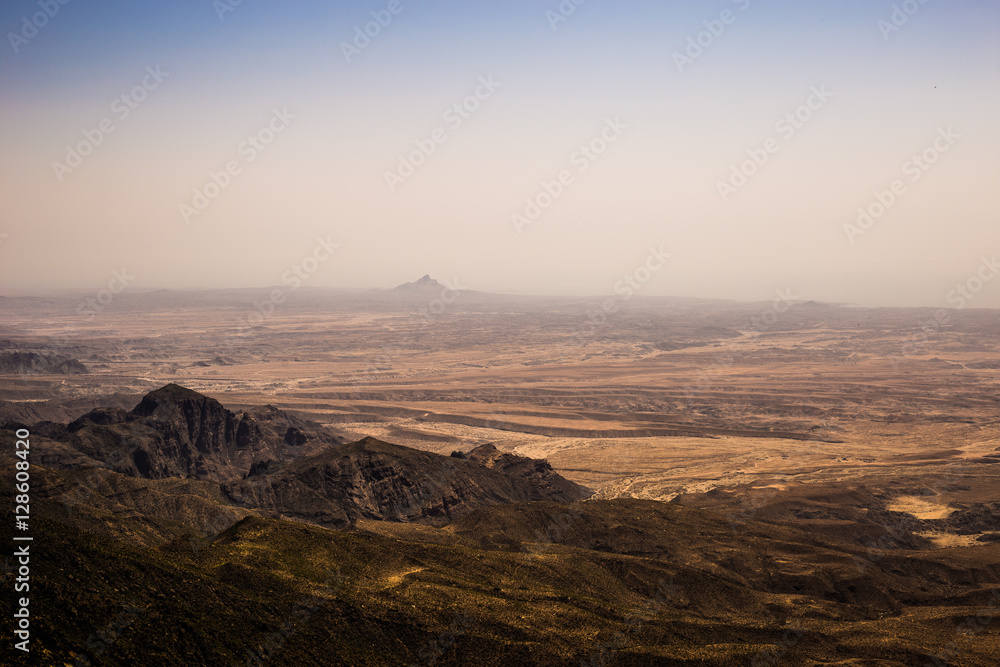 Wüste und Berg