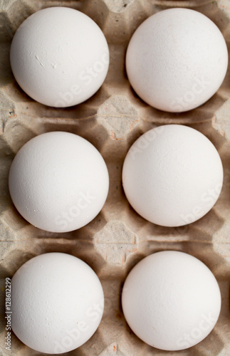 chicken eggs in packing