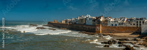 Shoreline of Essaouira Morocco