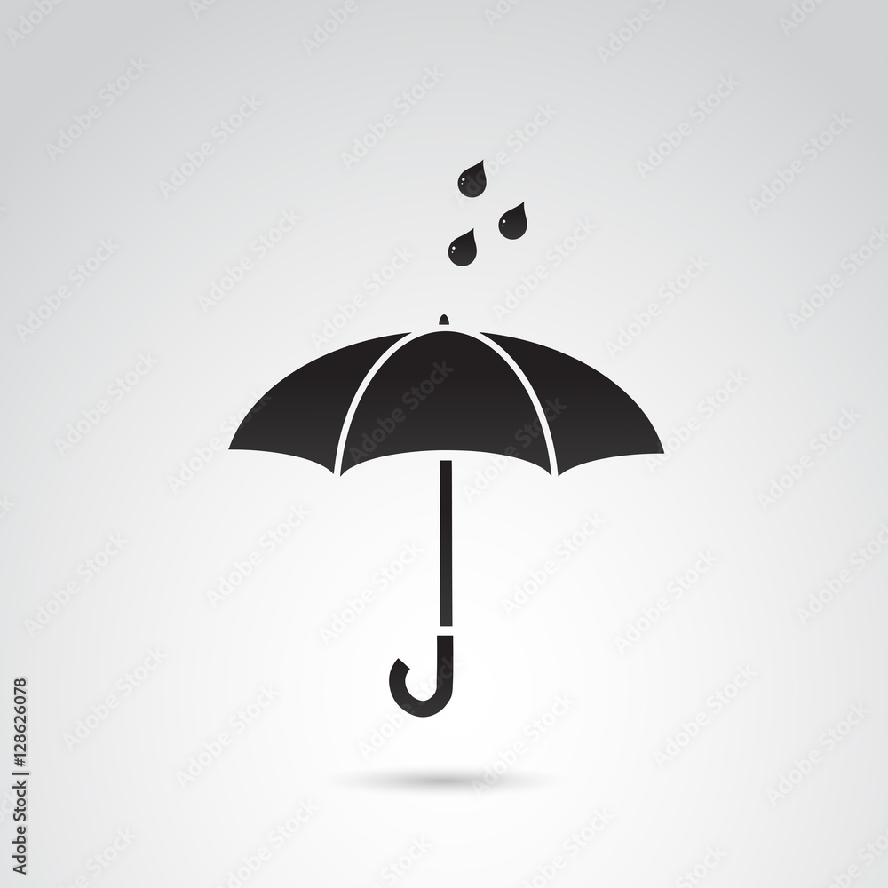 Umbrella vector icon.