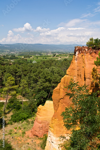 Roussilion in Southern France, Provence  photo